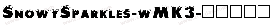 SnowySparkles-wMK3字体转换