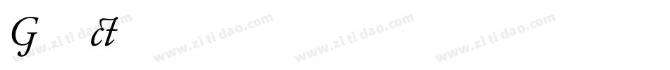 Garamnci字体转换