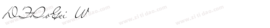 DFSoGei-W9字体转换