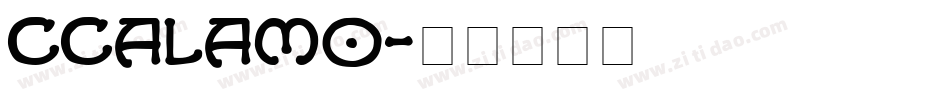 CCAlamo字体转换