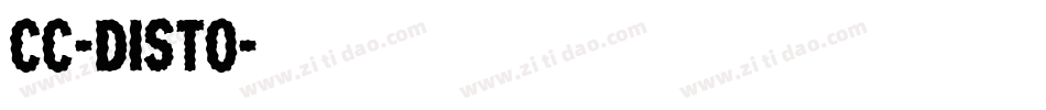 CC-Disto字体转换