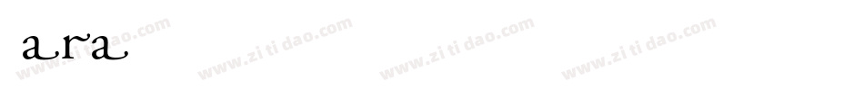 Garamdbi字体转换