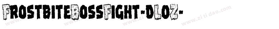 FrostbiteBossFight-dL0Z字体转换