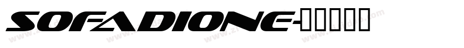 Sofadione字体转换