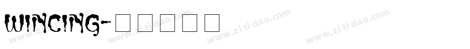 wincing字体转换