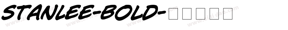 StanLee-Bold字体转换