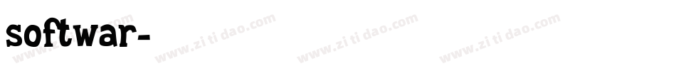 softwar字体转换