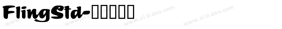 FlingStd字体转换