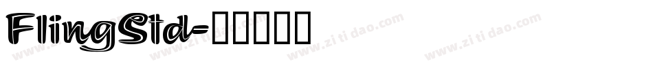 FlingStd字体转换