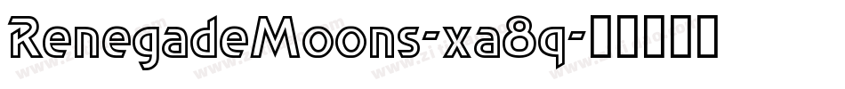 RenegadeMoons-xa8q字体转换