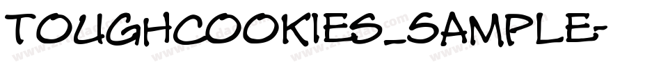 ToughCookies_Sample字体转换
