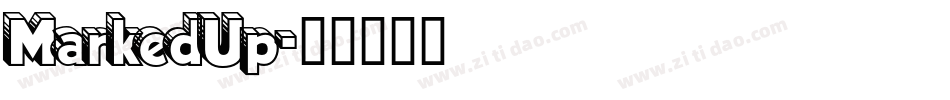 MarkedUp字体转换