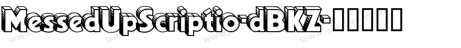 MessedUpScriptio-dBKZ字体转换