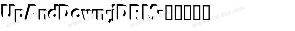 UpAndDown-jDRM字体转换