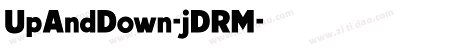 UpAndDown-jDRM字体转换