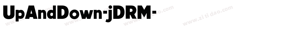 UpAndDown-jDRM字体转换