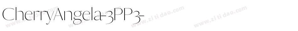 CherryAngela-3PP3字体转换