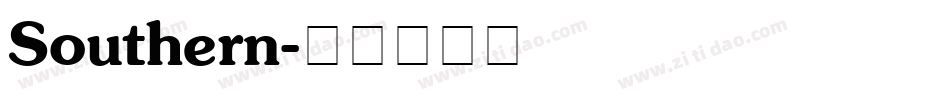 Southern字体转换