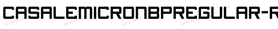 CasaleMicroNbpRegular-RyqA字体转换
