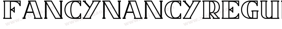 FancyNancyRegular-ZRKZ字体转换