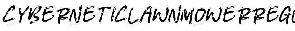 CyberneticLawnmowerRegular-7LVP字体转换