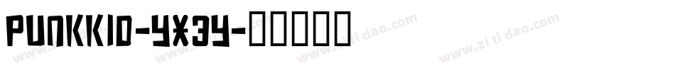 PunkKid-YX3y字体转换