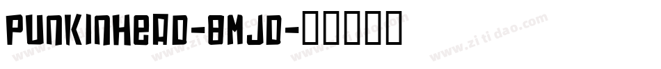 Punkinhead-8MjD字体转换