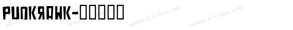 Punkrawk字体转换