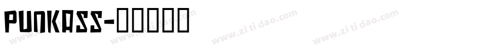 punkass字体转换