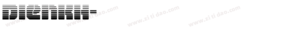 DIENKH字体转换