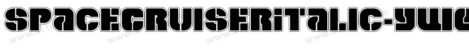 SpaceCruiserItalic-yWE5字体转换 SpaceCruiserItalic-yWE5字体转换