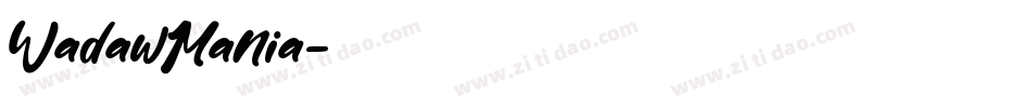 WadawMania字体转换