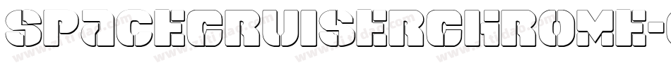 SpaceCruiserChrome-qPp6字体转换 SpaceCruiserChrome-qPp6字体转换