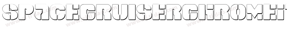 SpaceCruiserChromeItalic-VZyy字体转换 SpaceCruiserChromeItalic-VZyy字体转换