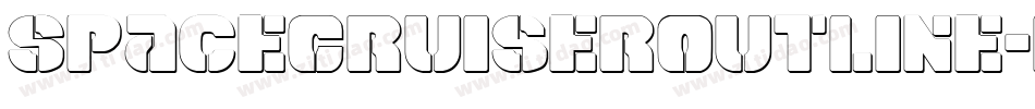 SpaceCruiserOutline-lvEX字体转换 SpaceCruiserOutline-lvEX字体转换
