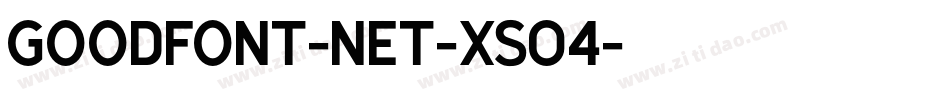 GoodfonT-NET-XS04字体转换