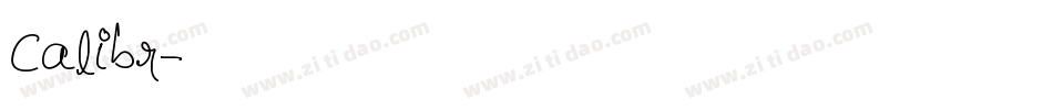 Calibr字体转换