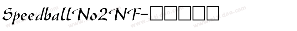 SpeedballNo2NF字体转换