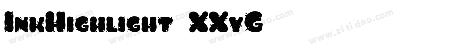 InkHighlight-XXyG字体转换