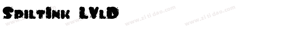 SpiltInk-LVlD字体转换