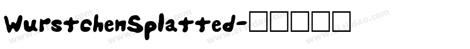 WurstchenSplatted字体转换