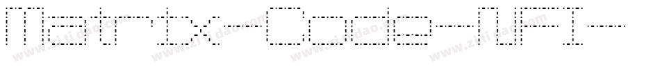 Matrix-Code-NFI字体转换