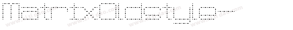 MatrixOldstyle字体转换