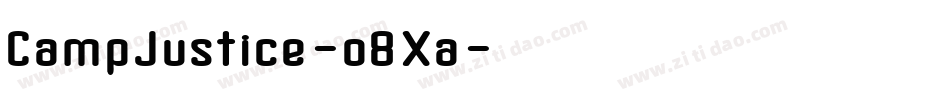 CampJustice-o8Xa字体转换