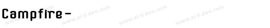 Campfire字体转换