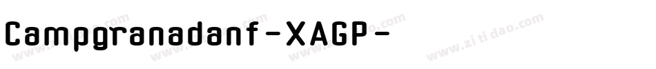 Campgranadanf-XAGP字体转换