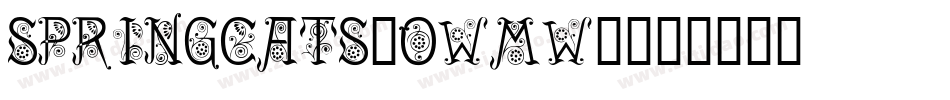 SpringCats-owMw0字体转换