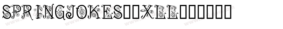 SpringJokes-9xLL字体转换