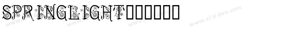 SpringLight字体转换