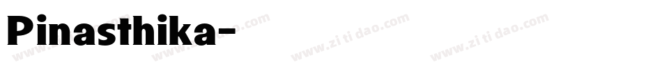 Pinasthika字体转换